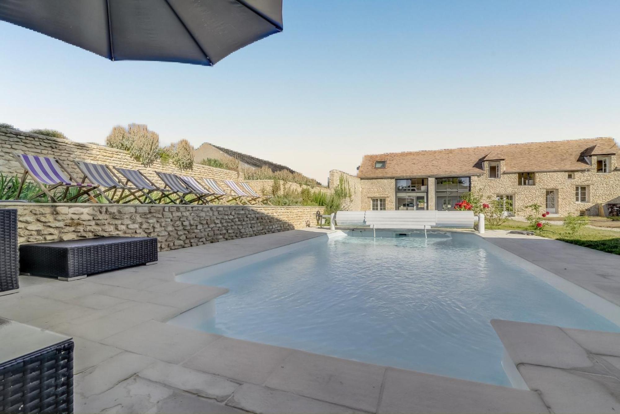 Incroyable Villa A Amponville Avec Piscine Privee. Bagian luar foto